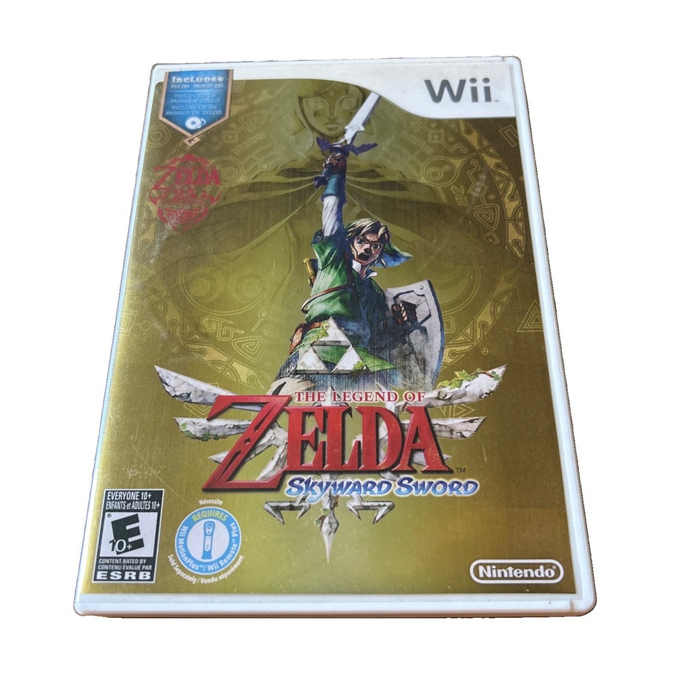 The Legend of Zelda: Skyward Sword (Nintendo Wii, 2011) CIB